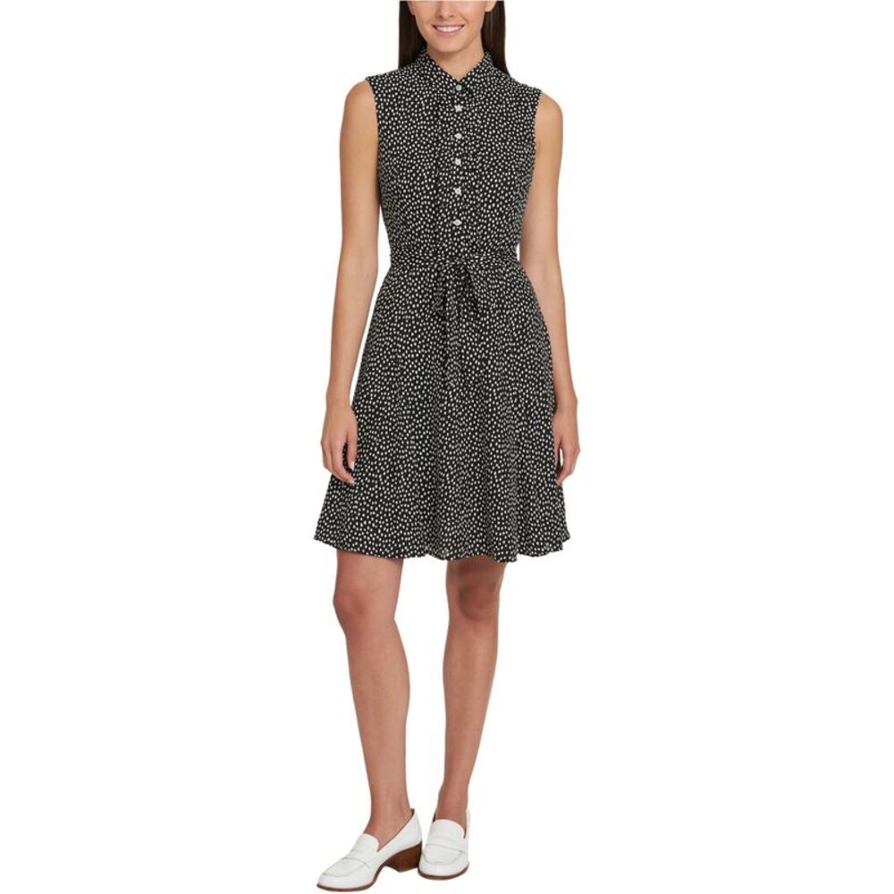 Tommy Hilfiger Womens Ruffled Shirt Dress, NWT